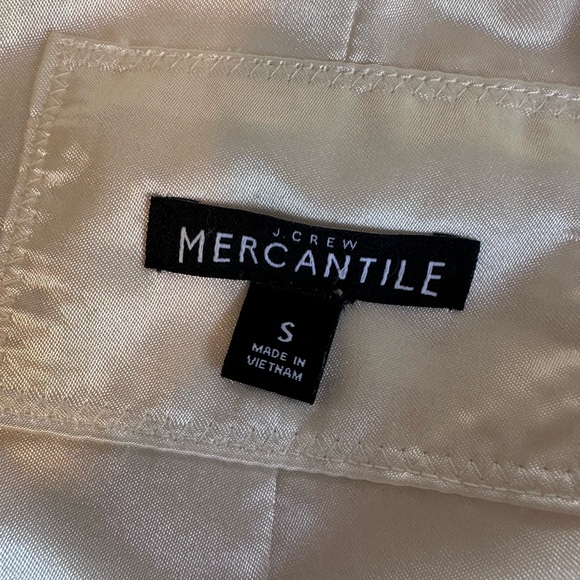 J. Crew Factory Cream Bomber Jacket sz S (read entire description) - Picture 3 of 13